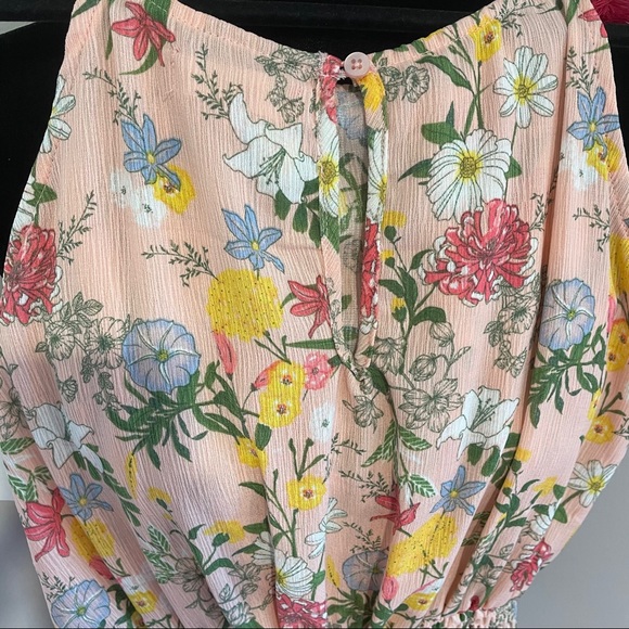 BCBG GIRLS One piece floral jumpsuit 14 - Picture 7 of 9